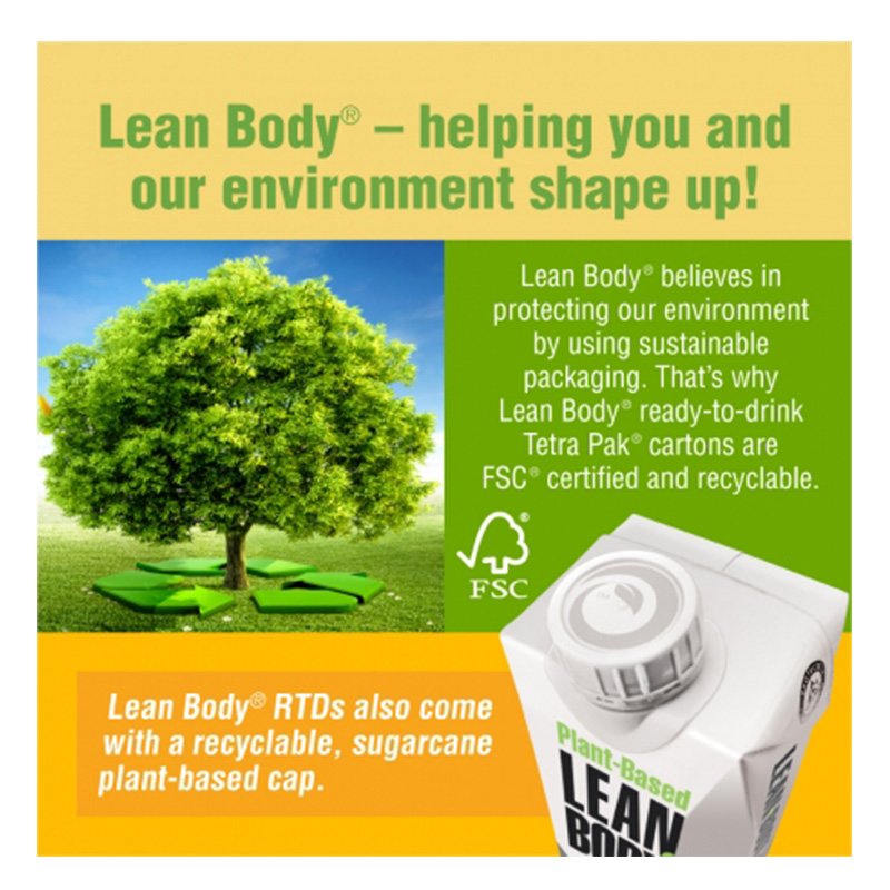 Labrada Lean Body RTD - Plant Based Vegan 17oz Tetra Pak Best Price in Sharjah