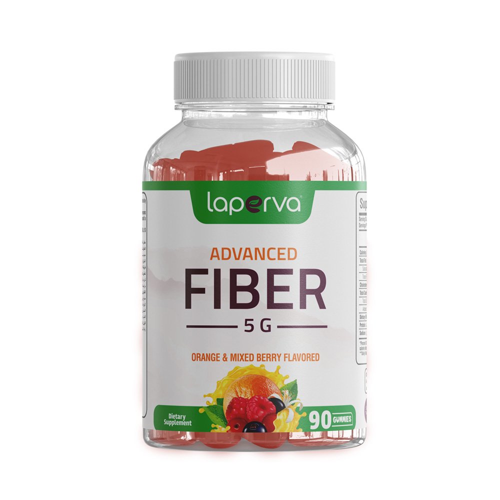 Laperva Advanced Fiber 5 G 90 Gummies - Orange and Mixed Berry
