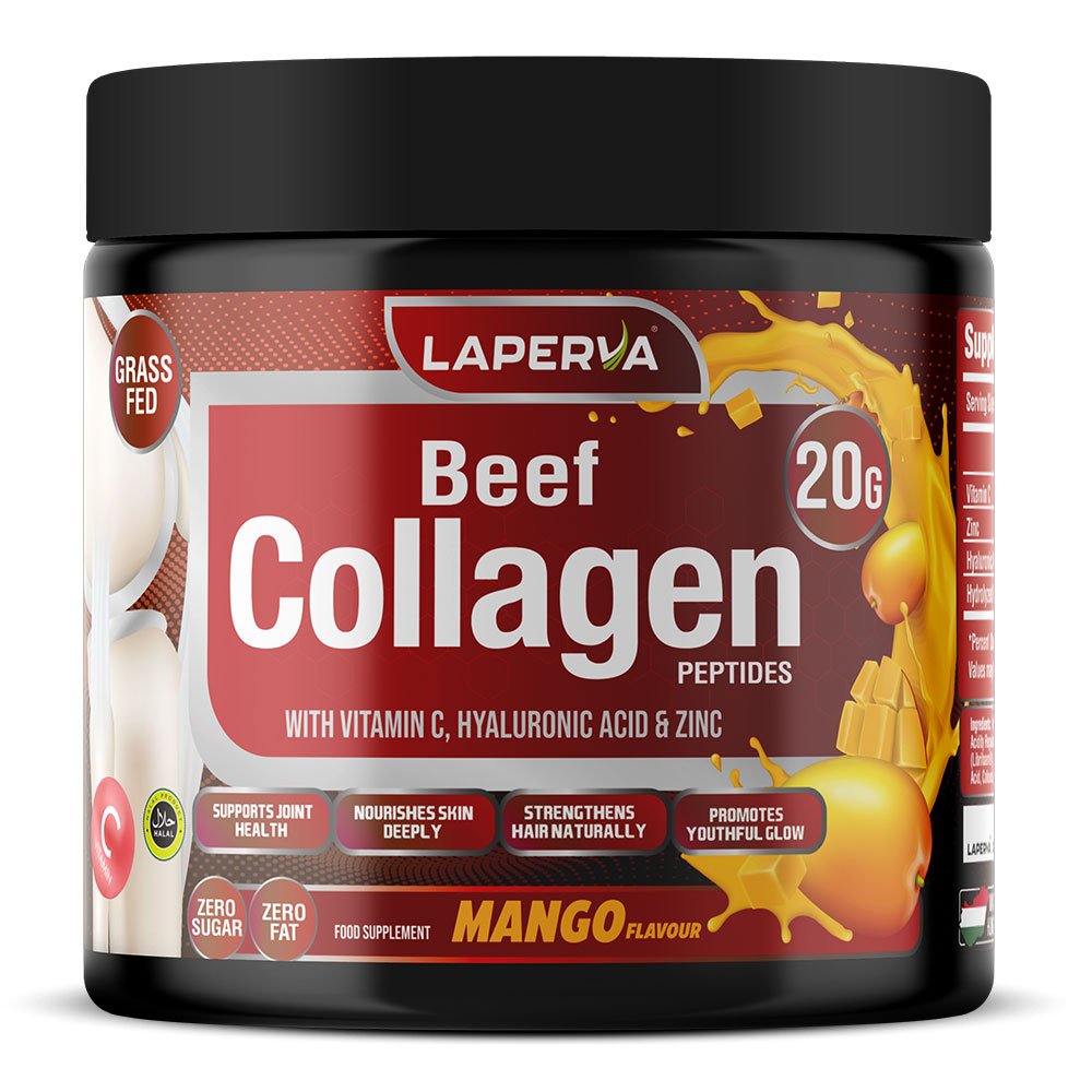 Laperva Beef Collagen Peptides 15 Servings - Mango