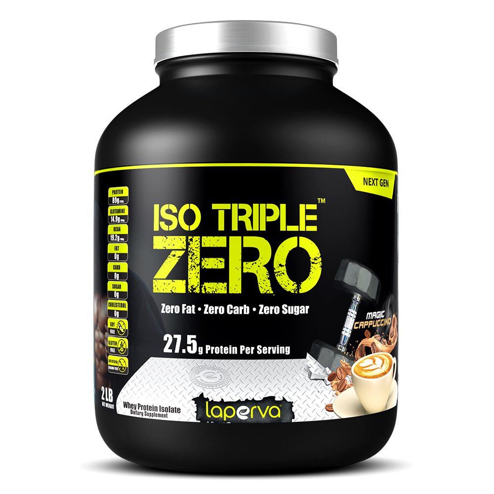 Laperva ISO Triple Zero Whey Protein 2lb - Cappuccino