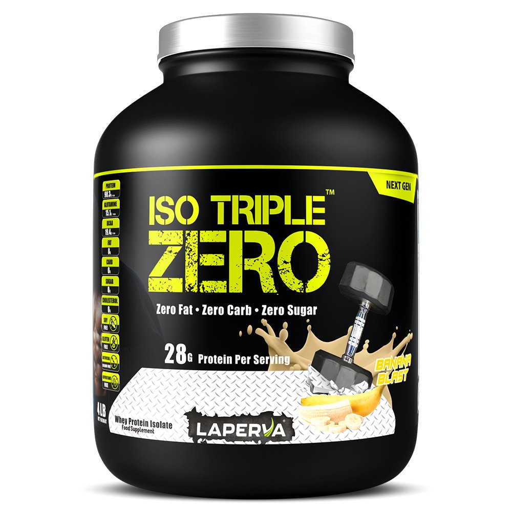 Laperva ISO Triple Zero Whey Protein 4lb - Banana Best Price in UAE