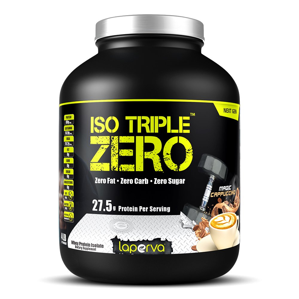 Laperva ISO Triple Zero Whey Protein 4lb - Cappuccino Best Price in UAE