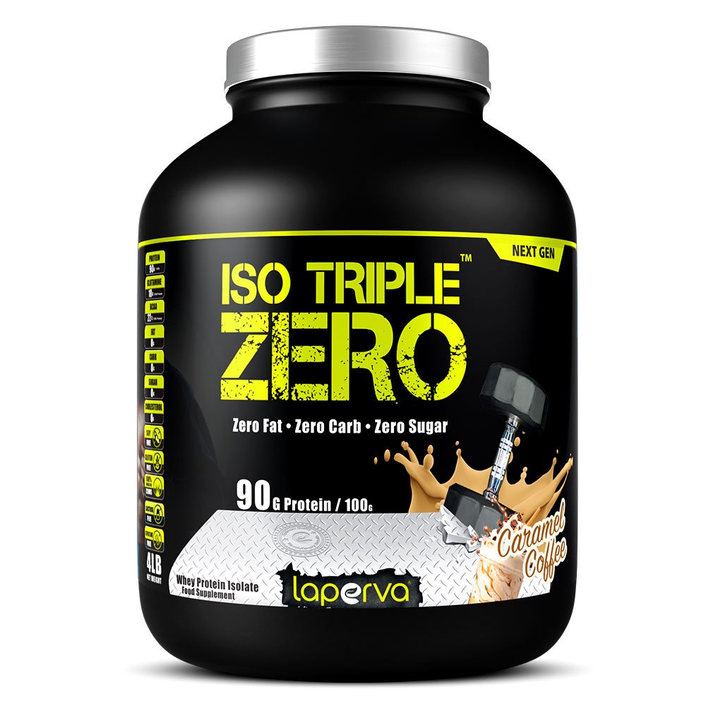 Laperva ISO Triple Zero Whey Protein 4lb - Caramel Coffee Best Price in UAE