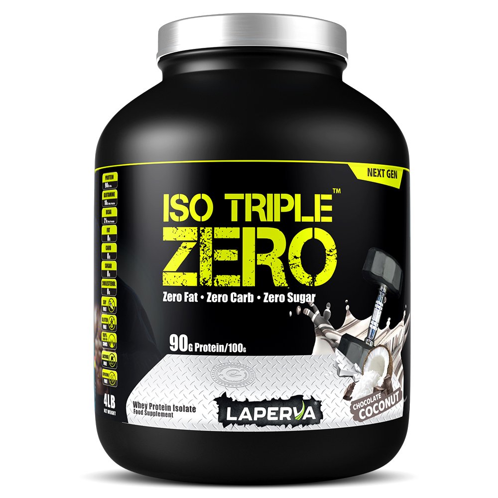 Laperva ISO Triple Zero Whey Protein 4lb - Chocolate Coconut