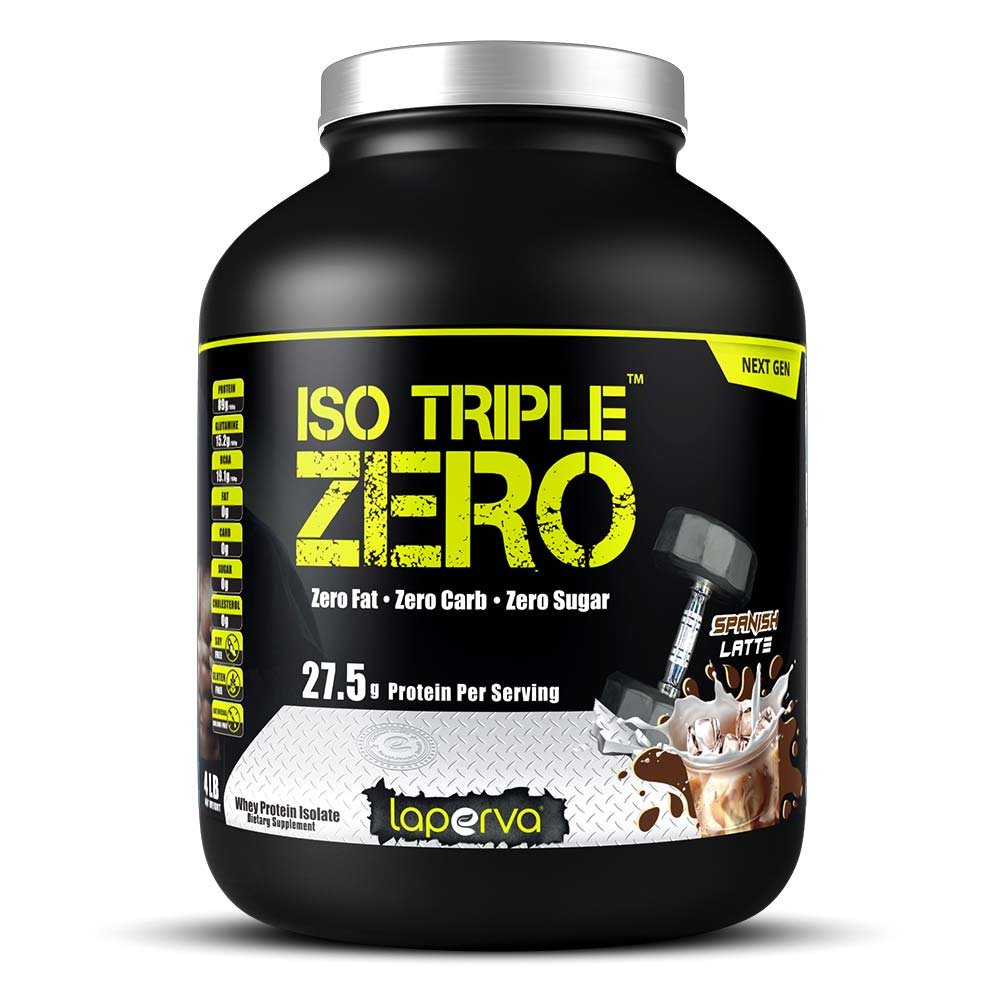Laperva ISO Triple Zero Whey Protein 4lb - Spanish Latte