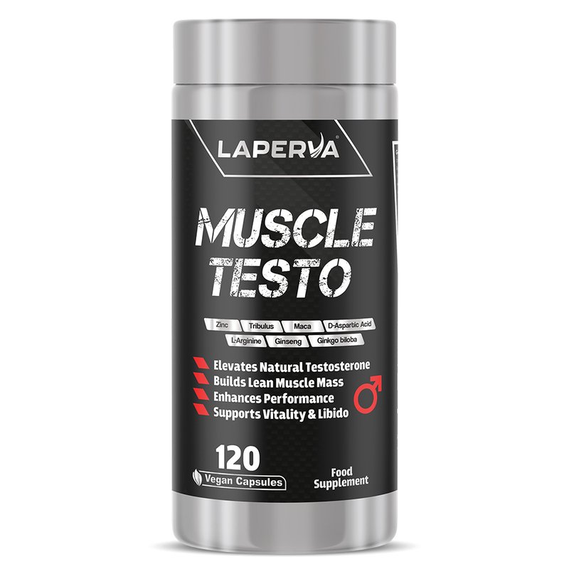 Laperva Muscle Testo – 120 Veggie Capsules Best Price in UAE