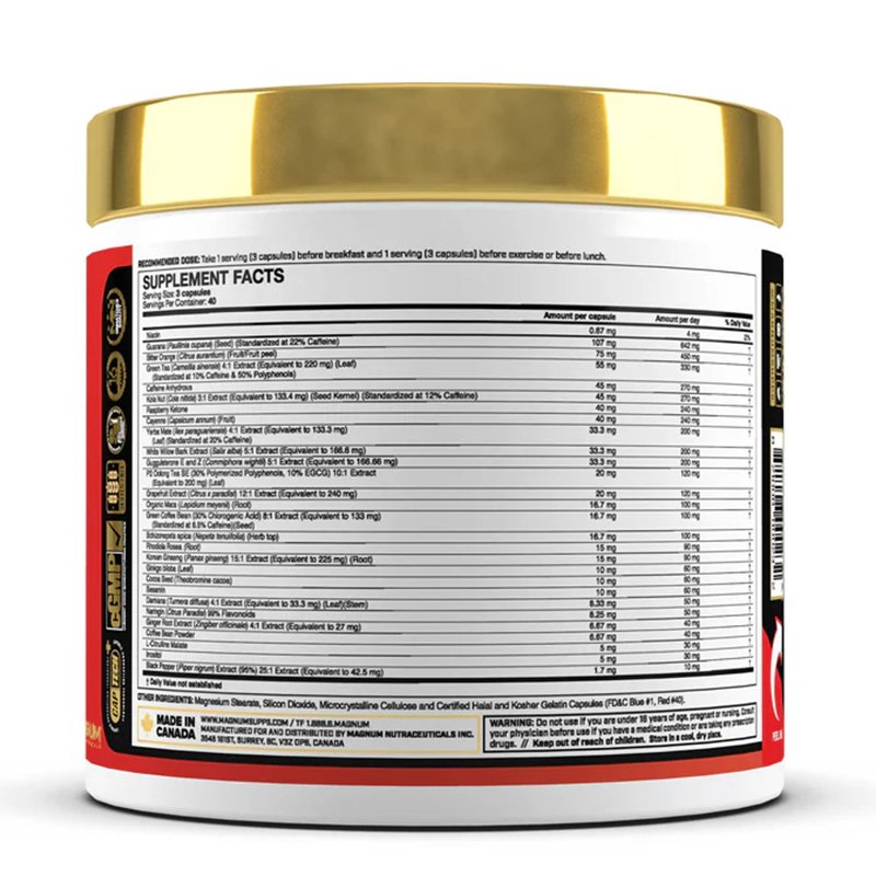 Magnum Heat Accelerated 120 Capsules Best Price in Dubai