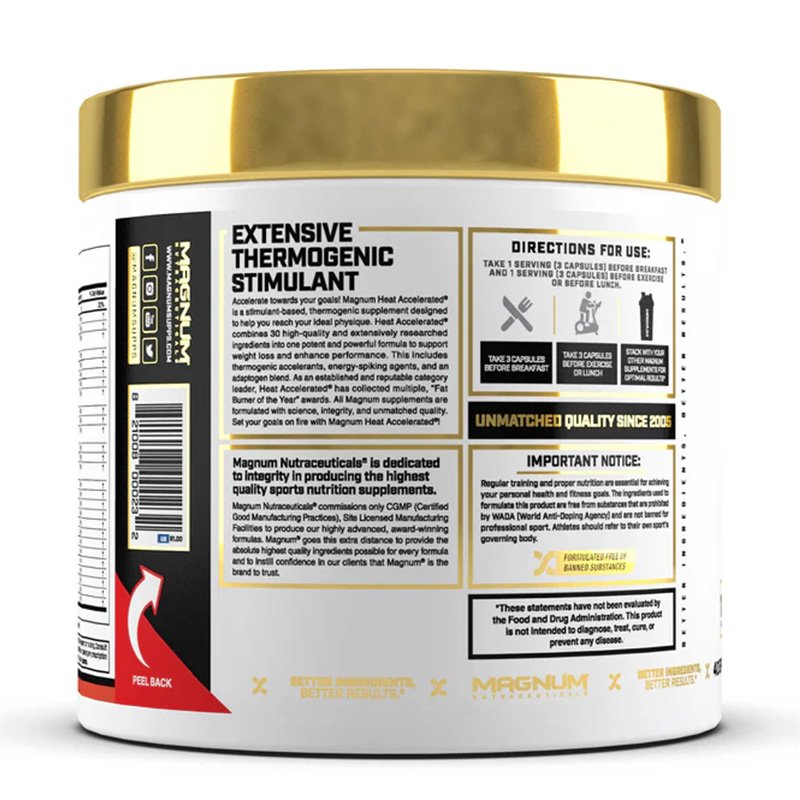 Magnum Heat Accelerated 120 Capsules Best Price in Abu Dhabi