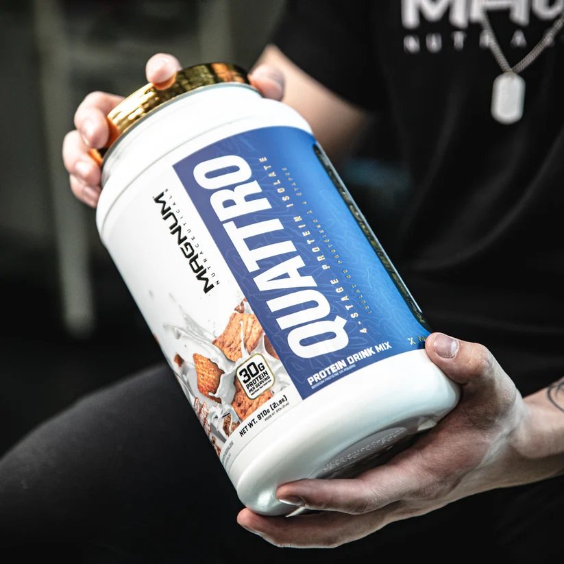 Magnum Quattro Protein Drink 4 Lb - Vanilla Icecream Best Price in Dubai