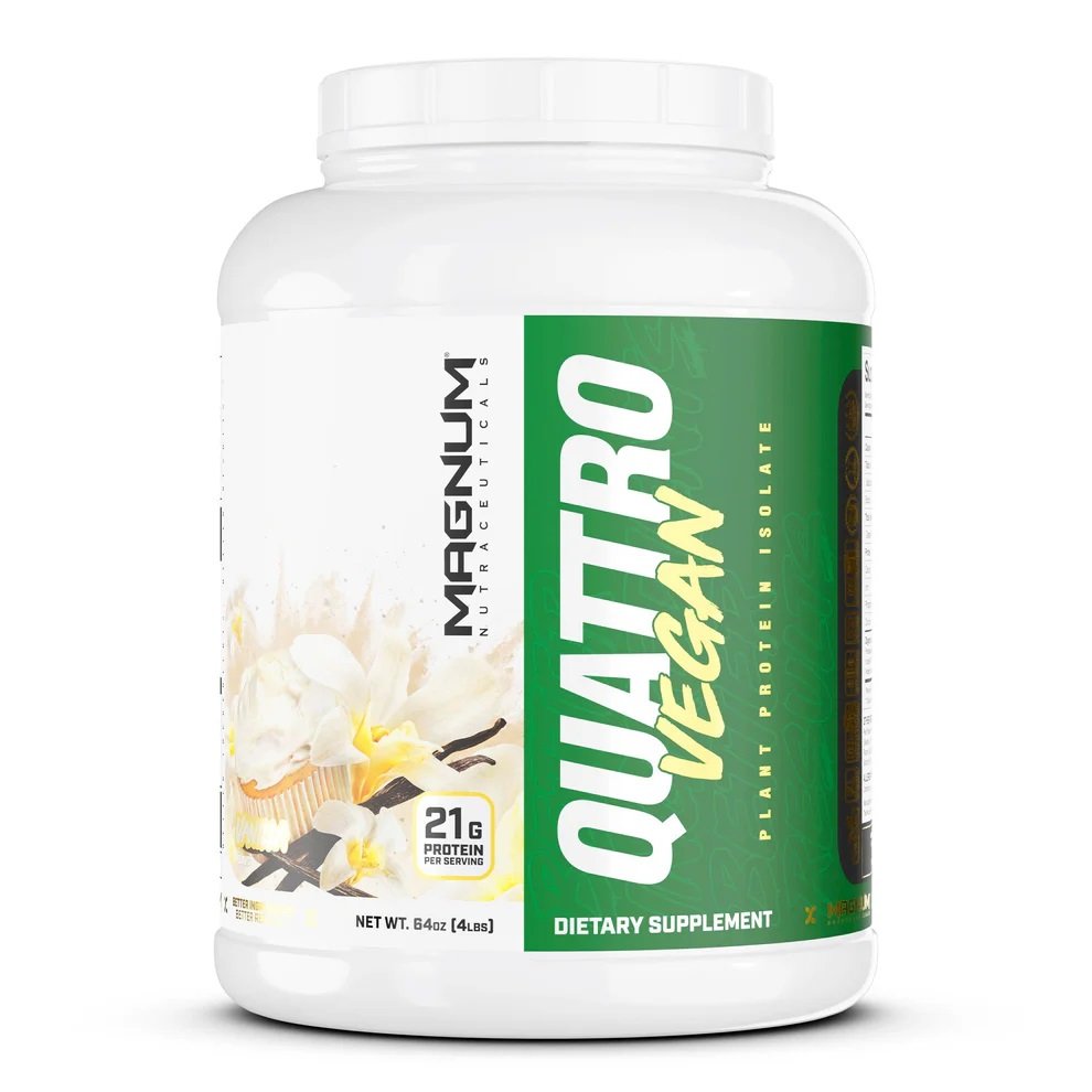 Magnum Quattro Vegan Protein Drink 4 Lb - Vanilla