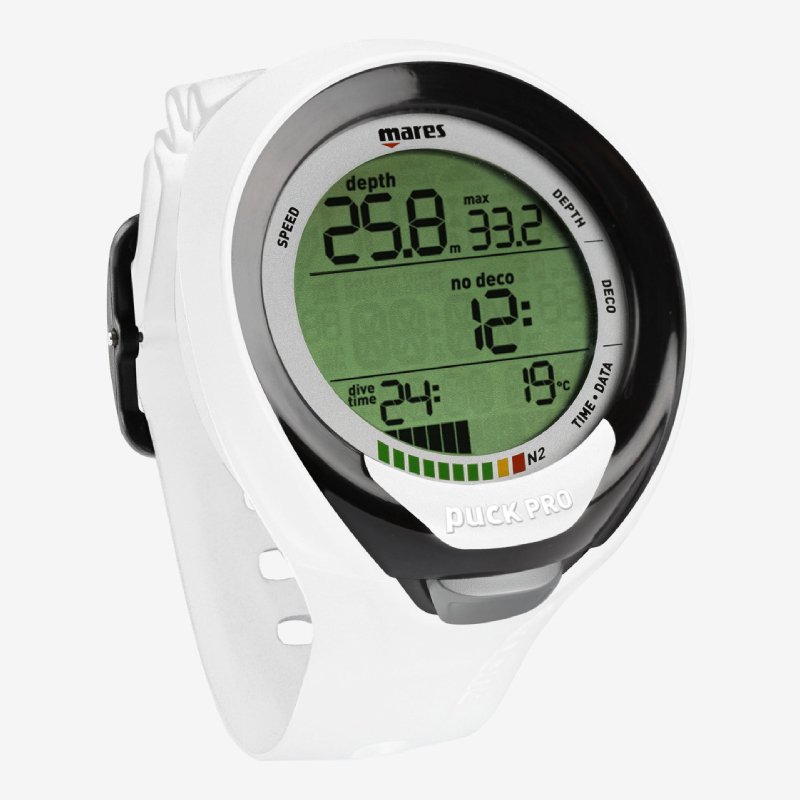 Mares Diving Computer Puck Pro+ White/Black