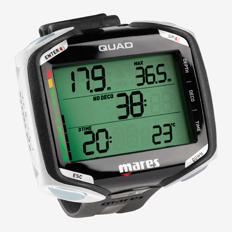 Mares Diving Computer Quad Black/White