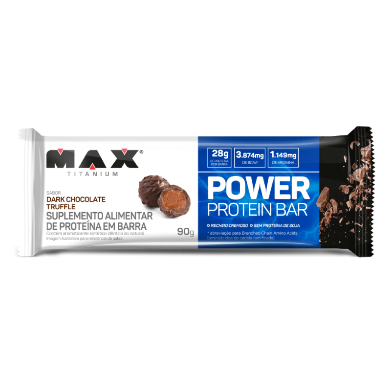 Max Titanium Power Protein Bar 90 G 12 Pcs in Box - Cookies