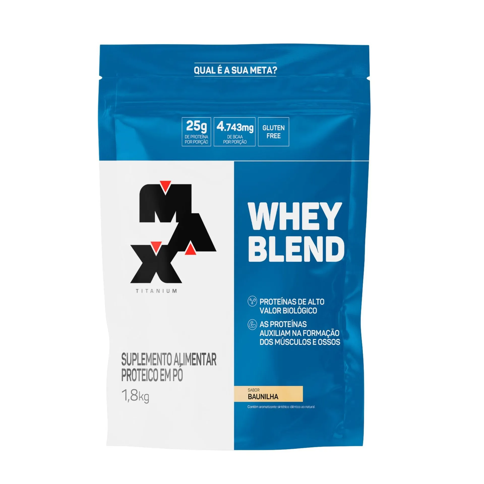 Max Titanium Whey Blend 1.8 KG - Vanilla