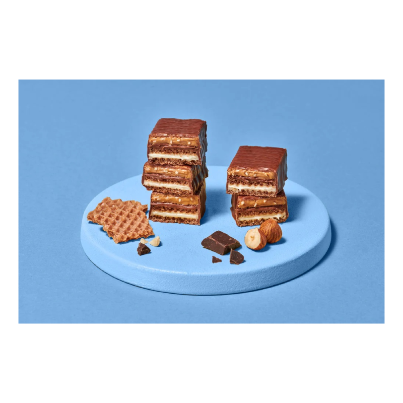 Maxi Nutrition Crispy Waffle Protein Bar 39 G 12 Pcs in Box - Milk N Hazelnut Best Price in Abu Dhabi