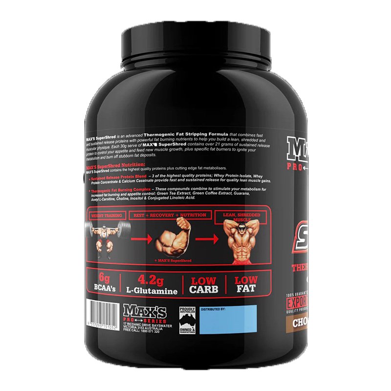 Maxs Super Shred 4 Lbs - Vanilla Best Price in Abu Dhabi
