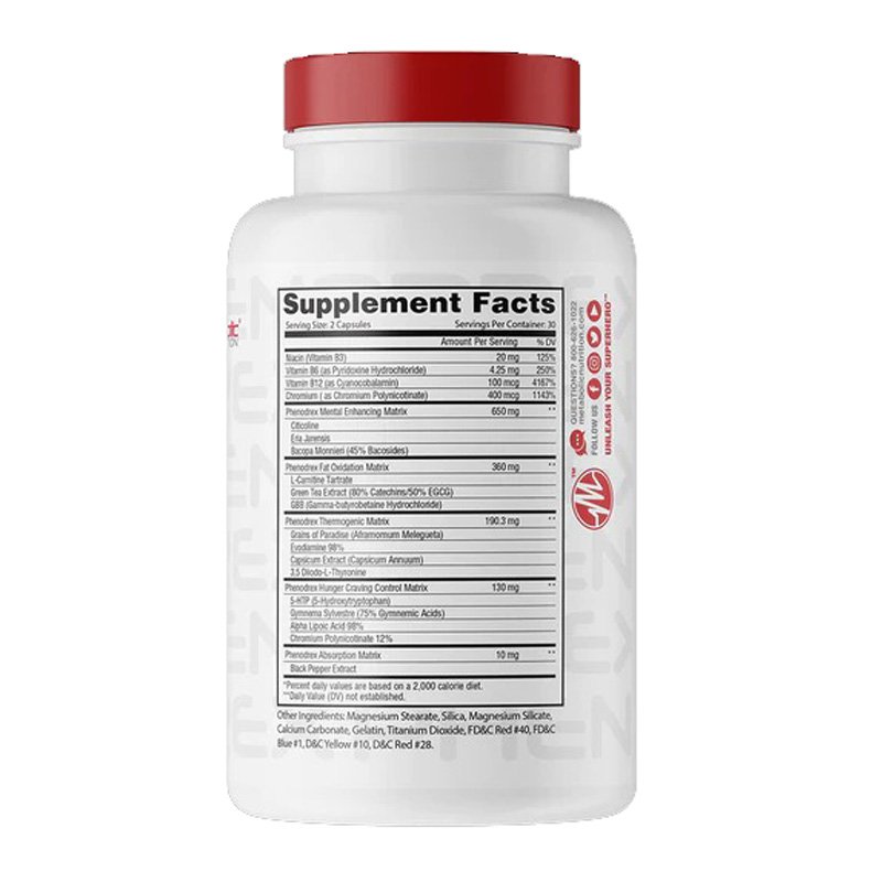 Metabolic Nutrition Phenodrex 60 Caps Best Price in Dubai