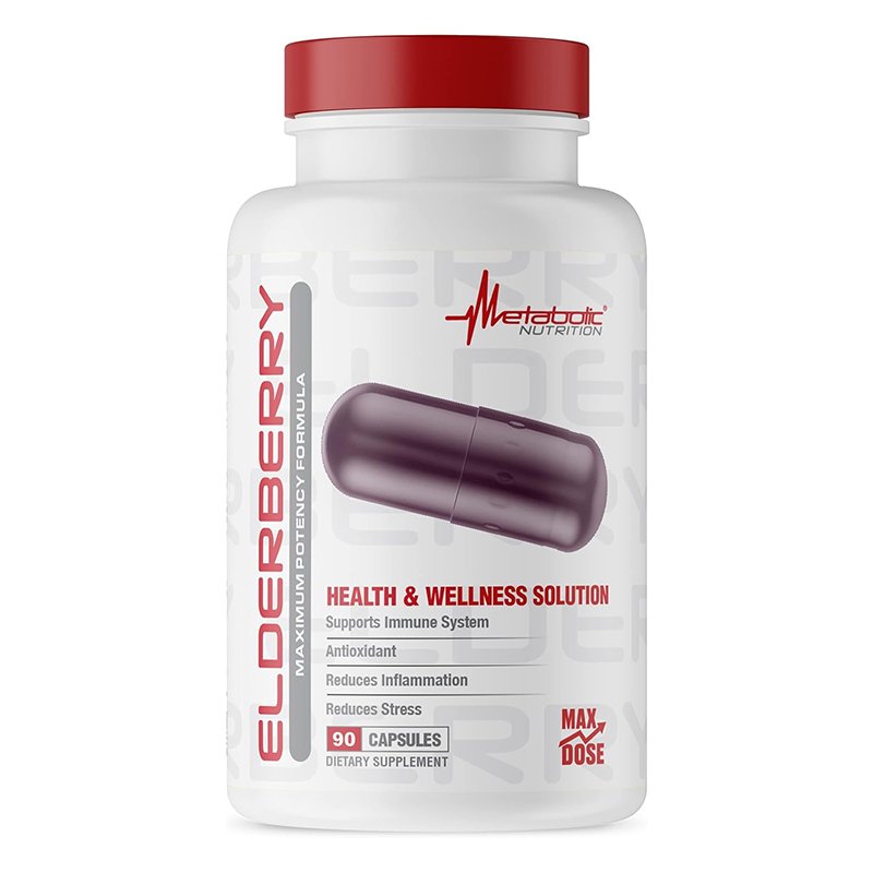 Metabollic Nutrition Elderberry 90 Capsules