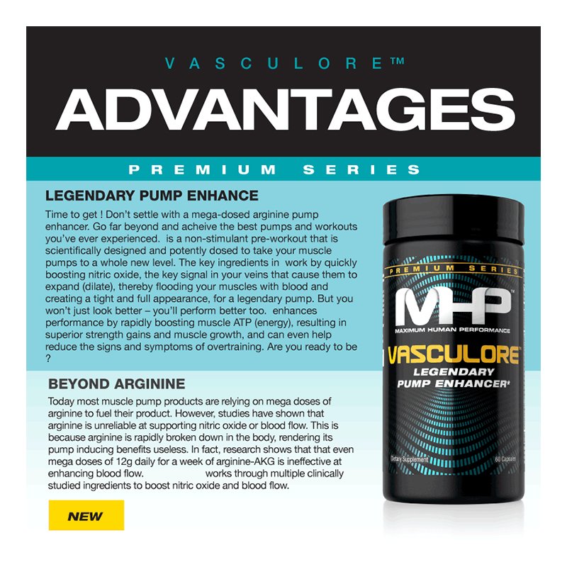 MHP Vasculore 60 Caps Best Price in UAE