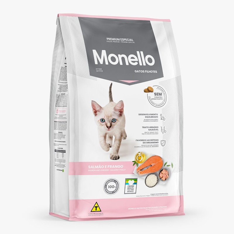 Monello Kitten Salmon and Chicken 1kg