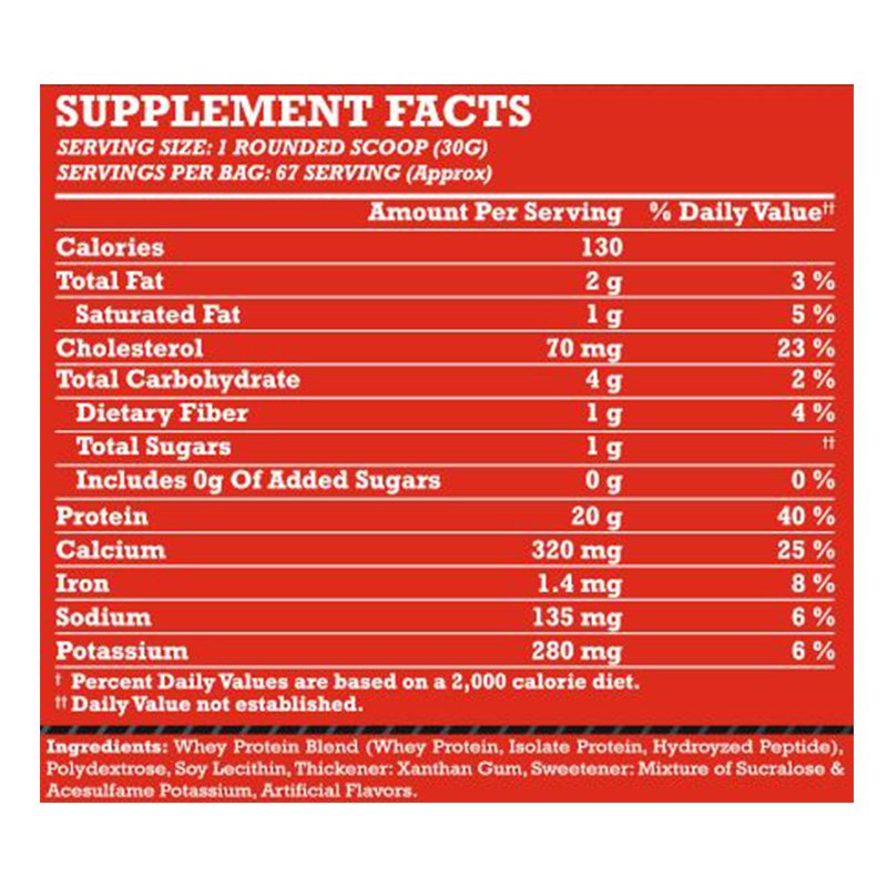 Monster Labs 100% Whey 4.4Lbs - Cafe Brazil Best Price in Abu Dhabi