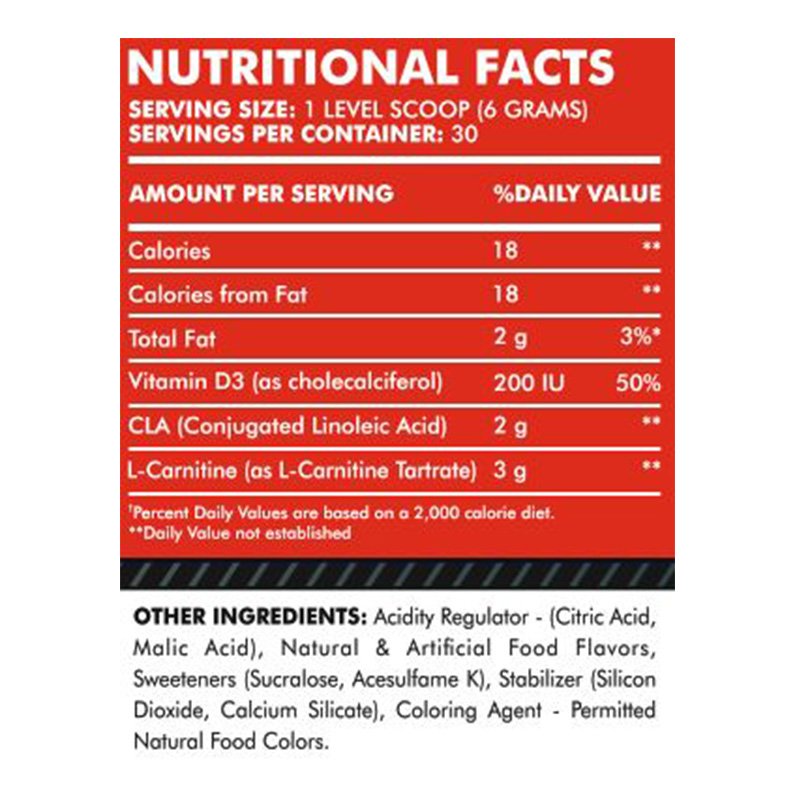 Monster Labs CLA+Carnitine 30 Servings - Orange Burst Best Price in Ajman