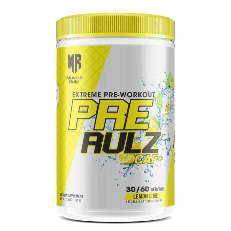 Muscle Rulz Extreme Pre Workout Pre Rulz 330 G - Lemon Lime