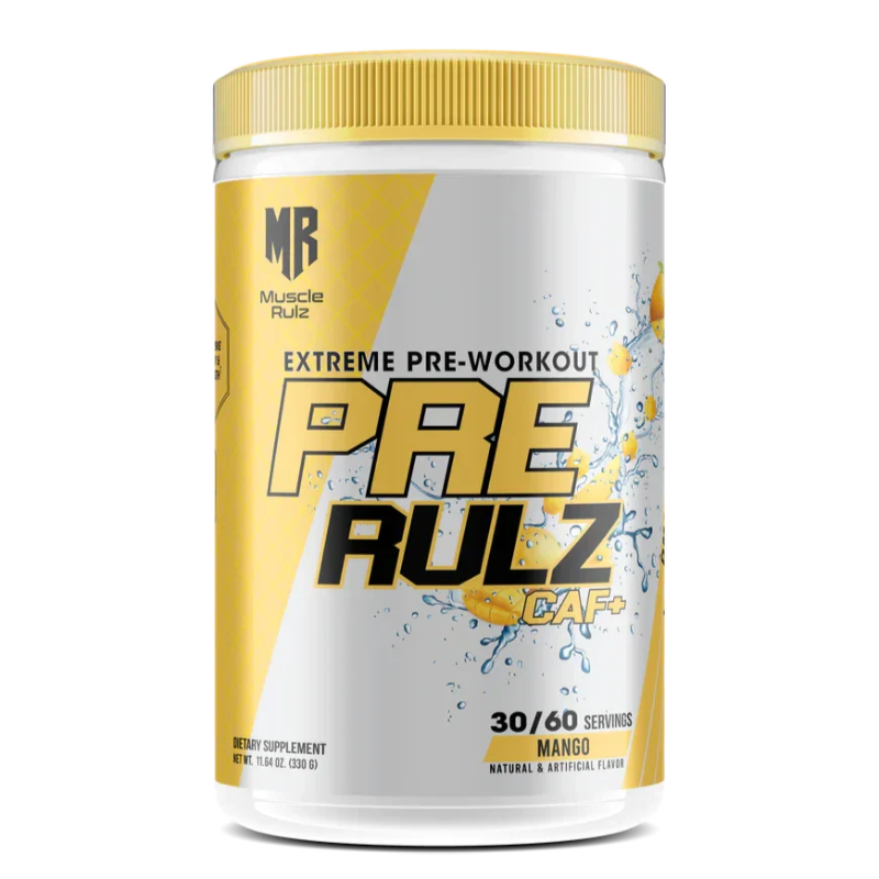 Muscle Rulz Extreme Pre Workout Pre Rulz 330 G - Mango