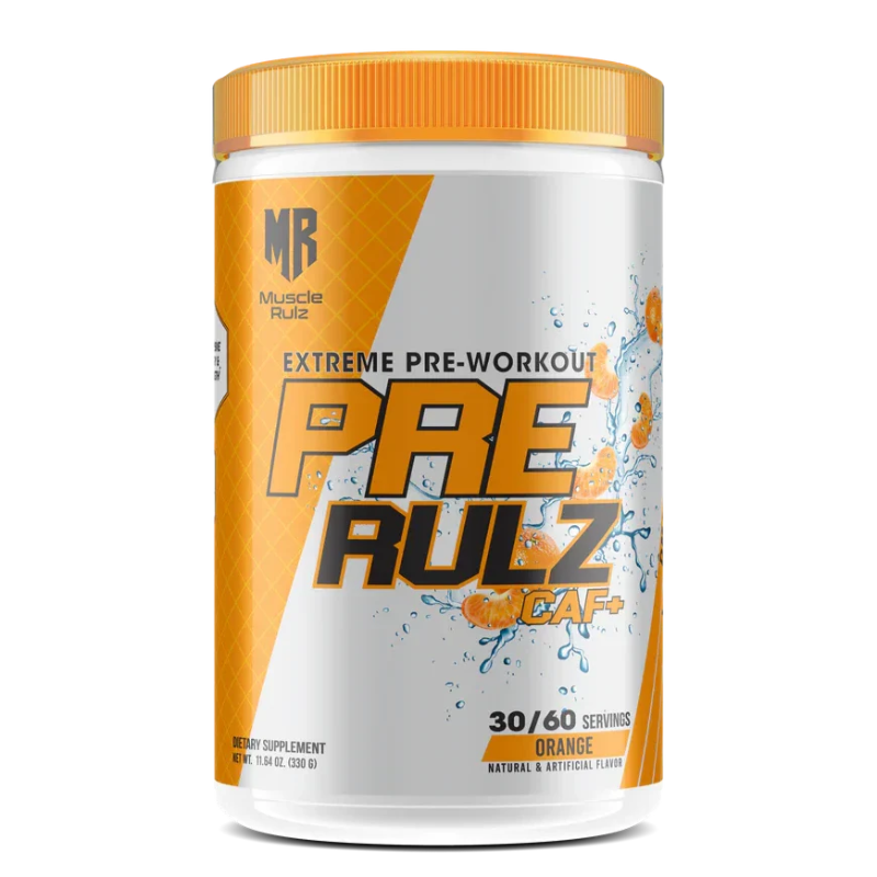 Muscle Rulz Extreme Pre Workout Pre Rulz 330 G - Orange