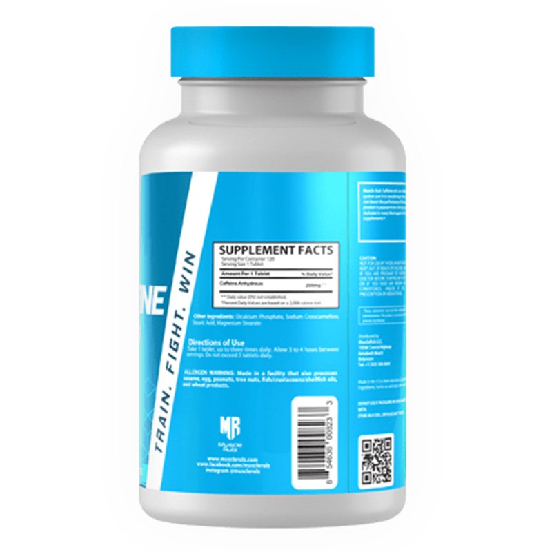 Muscle Rulz Caffiene 200Mg 120 Tabs Best Price in Dubai