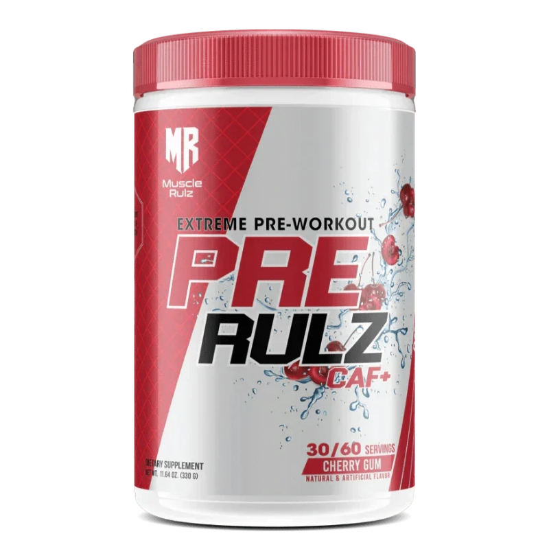Muscle Rulz Extreme Pre Workout Pre Rulz 330 G - Cherry Gum