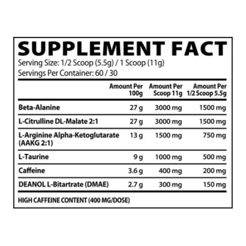 Muscle Rulz Extreme Pre Workout Pre Rulz 330 G - Cherry Gum Best Price in Dubai