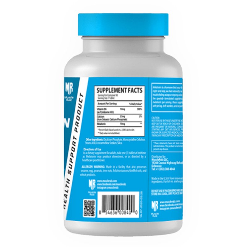 Muscle Rulz Melatonin 10Mg 90 Tab Best Price in Dubai
