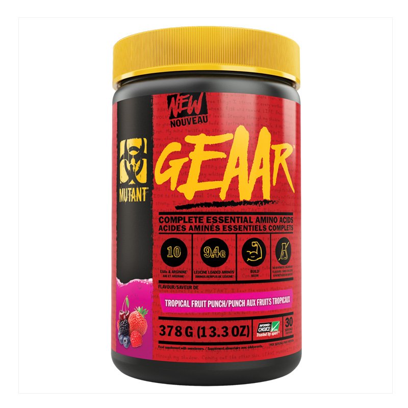 Mutant Geaar Amino Acids Fruit Punch 378g