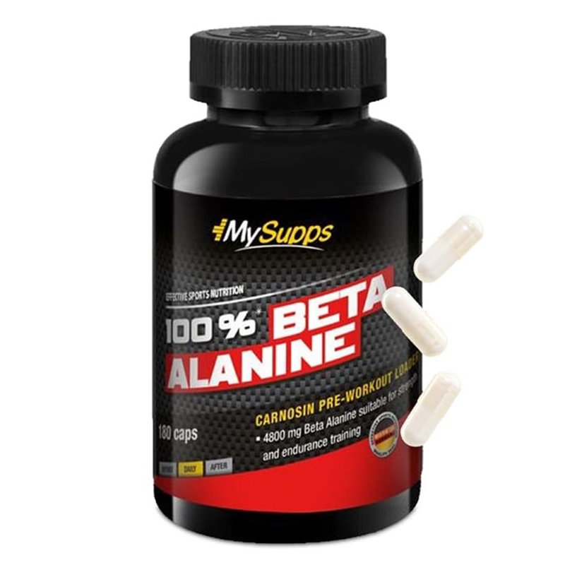 My Supps 100% Beta Alanine 180 Caps