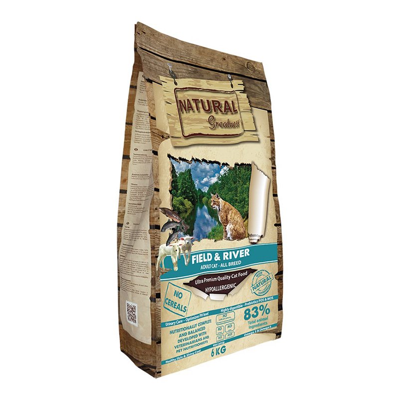 Natural Greatness Field & River Adult Cat All Breed 6 Kg