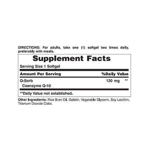 Natures Bounty Q - SORB Co Q-10-120mg (30 Tabs) Best Price in UAE
