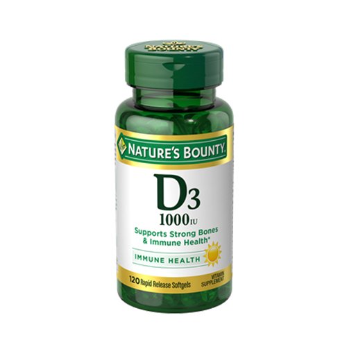Natures Bounty Vitamin D3 - 1000 IU (120 Tabs)