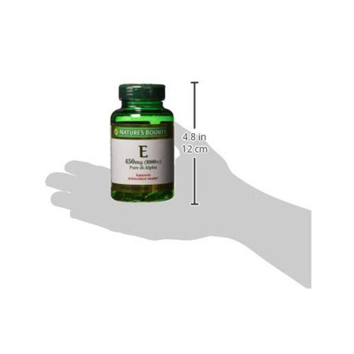 Natures Bounty Vitamine E-1000 IU (50 Tabs) Best Price in UAE