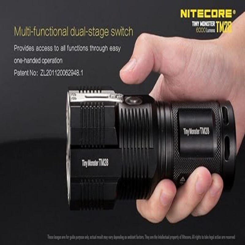 Nitecore TM28 LED Flashlight 6000 Lumens Best Price in Dubai
