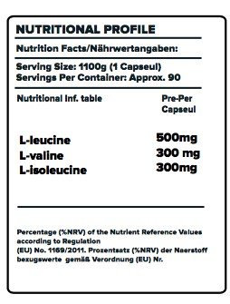 NP Nutrition Premium 100% BCAA 90 Capsules Best Price in Dubai