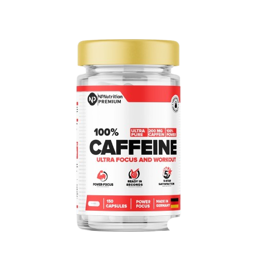 NP Nutrition Premium 100% Caffeine 150 Capsules