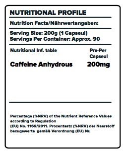 NP Nutrition Premium 100% Caffeine 150 Capsules Best Price in Dubai