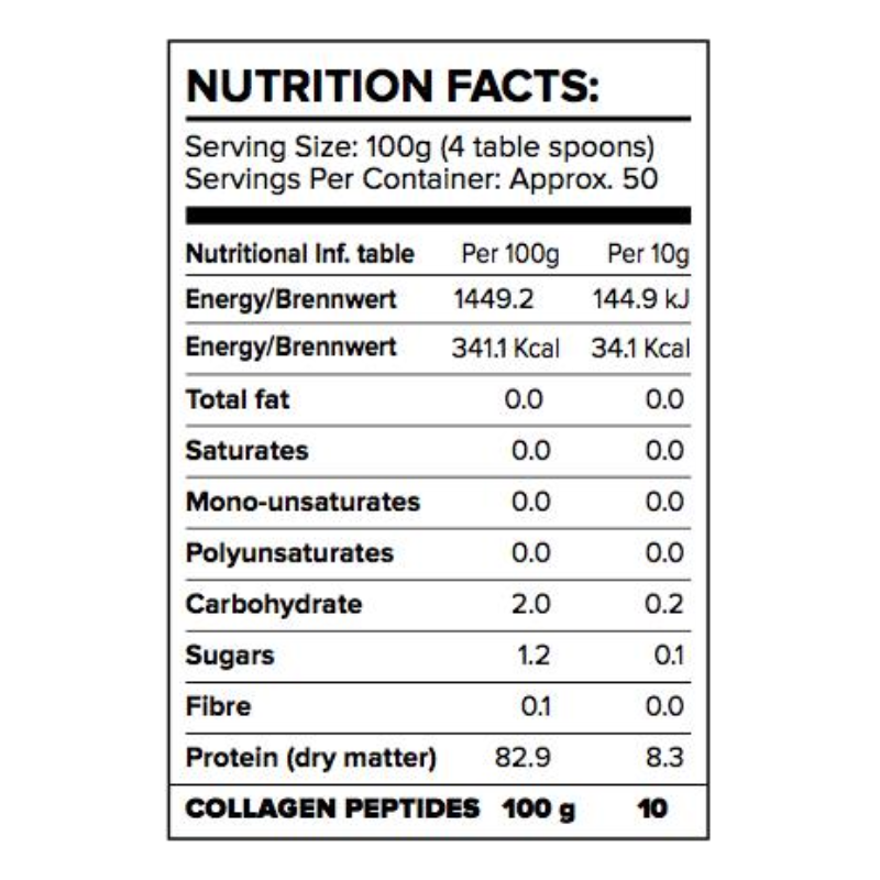 NP Nutrition Premium 100% Collagen Peptides 300 G - Tropical Best Price in Dubai