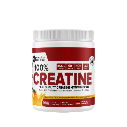 NP Nutrition Premium 100% Creatine 300 G Orange Flavor