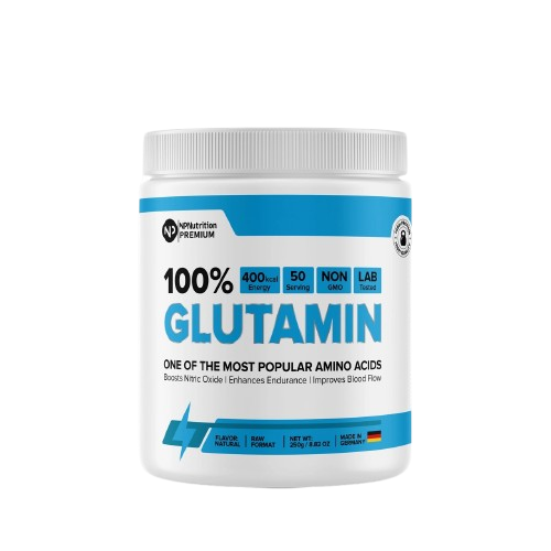 NP Nutrition Premium 100% Glutamin 250 G