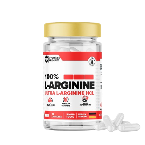 NP Nutrition Premium 100% L Arginine 90 Capsule