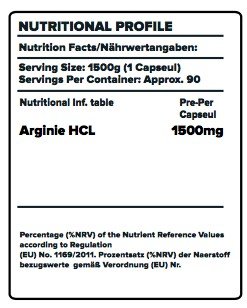 NP Nutrition Premium 100% L Arginine 90 Capsule Best Price in Dubai