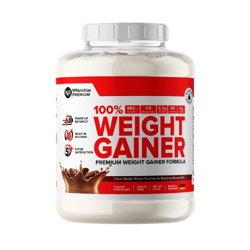 NP Nutrition Premium 100% Weight Gainer 2.5 KG Chocolate