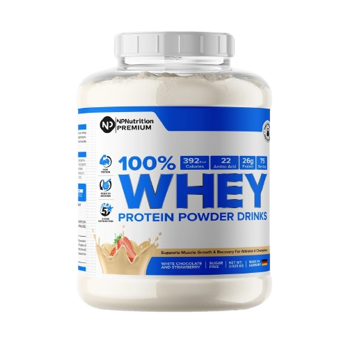 NP Nutrition Premium 100% Whey Protein Powder Drinks 2 KG Chocolate